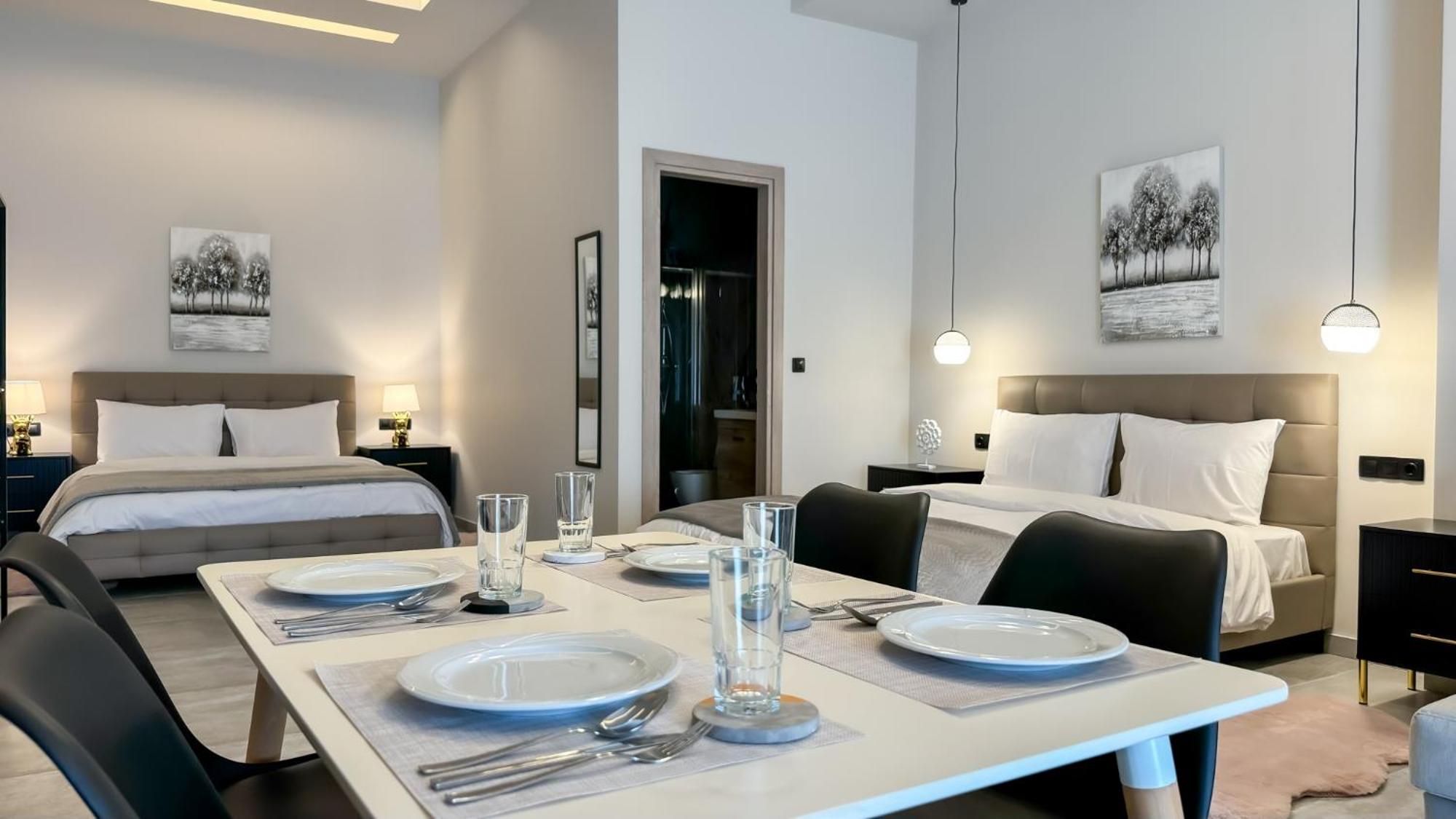 Tsikaris Boutique Guesthouse Kalampáka Ngoại thất bức ảnh