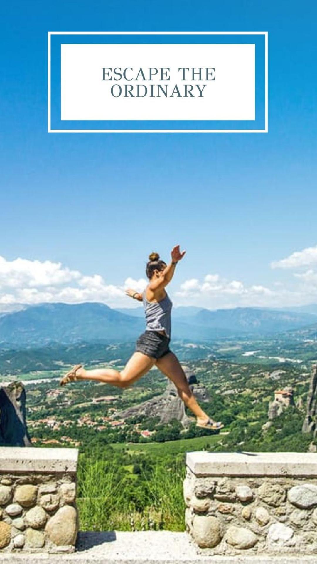 Tsikaris Boutique Guesthouse Kalampáka Ngoại thất bức ảnh