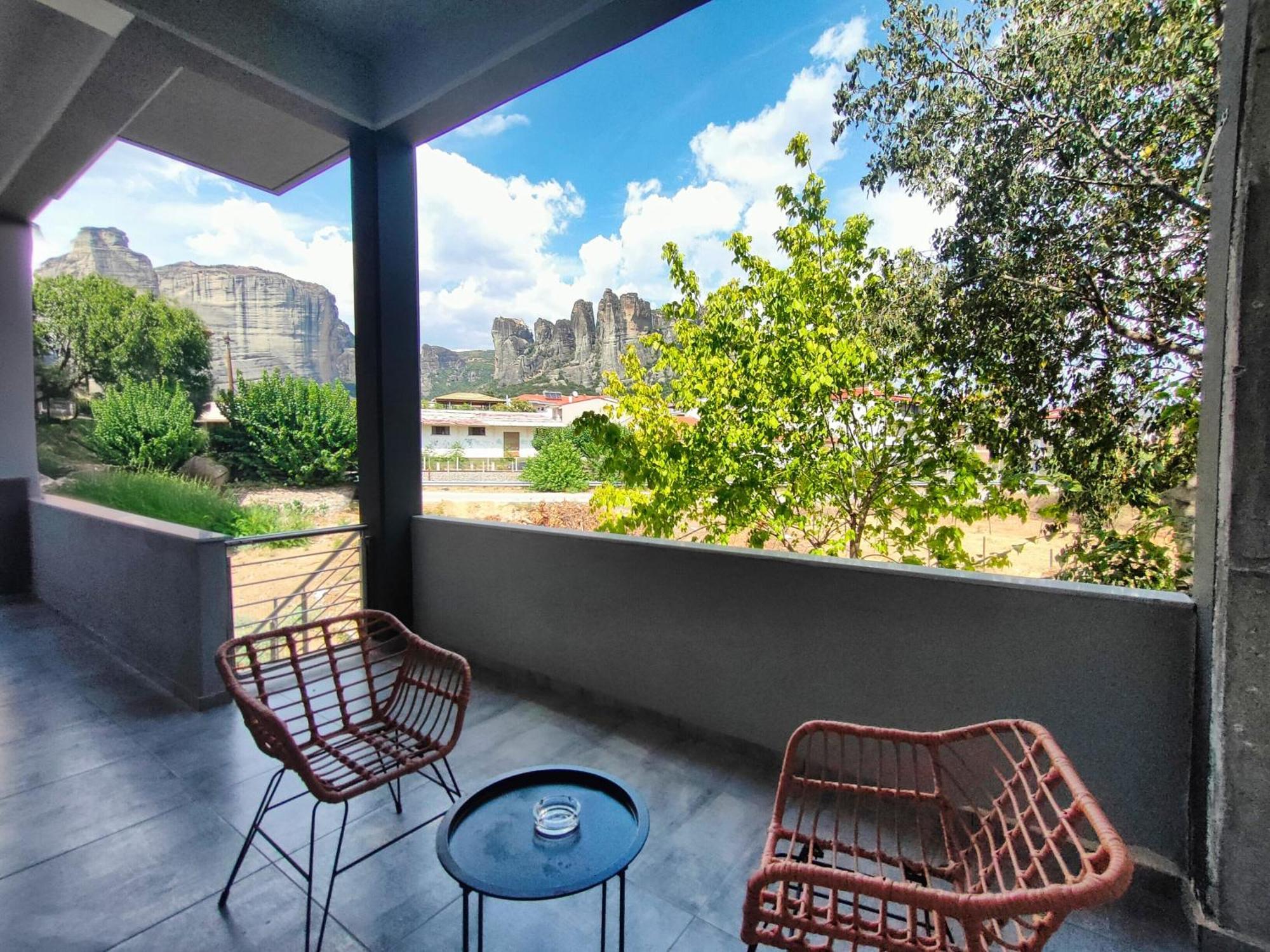 Tsikaris Boutique Guesthouse Kalampáka Ngoại thất bức ảnh